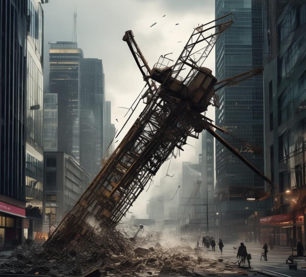 商贸城塔吊事故案例，一场令人痛心的经济代价