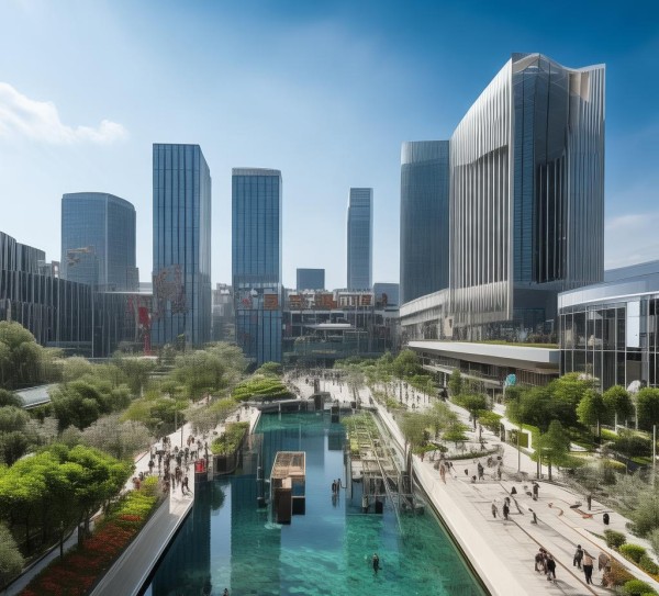 玉林和平商贸城，商业与生活交融的典范