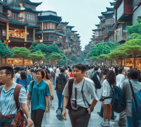 中国旅游商贸服务，品质生活，创新机遇